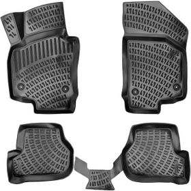 Rizline Seat Leon 2005-2012 Siyah 3D Havuzlu Paspas