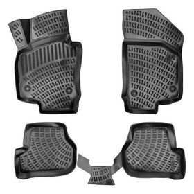 Rizline Seat Leon 2005-2012 Siyah 3D Havuzlu Paspas