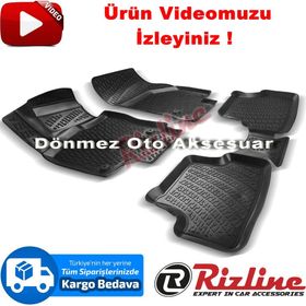 Rizline Seat Leon 2013 3d Havuzlu Paspas