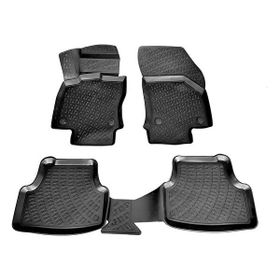 Rizline Seat Leon STW 3D 2013-2020 Siyah Havuzlu Paspas