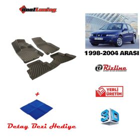 Rizline Seat Toledo 1998-04 3D Havuzlu Paspas