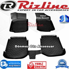 Rizline Seat Toledo 1998-2004 3D Havuzlu Paspas