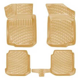 Rizline Seat Toledo 1998–2004 Bej 3D Havuzlu Paspas