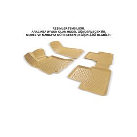 Rizline Seat Toledo 1999-2004 3D Havuzlu Paspas