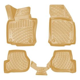 Rizline Seat Toledo 2004-2009 Bej Uyumlu 3D Havuzlu Paspas