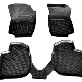 Rizline Seat Toledo 2012 - 2020 Arası Siyah 3D Havuzlu Paspas