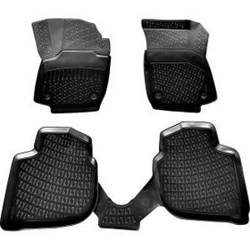 Rizline Seat Toledo 2012 - 2020 Arası Siyah 3D Havuzlu Paspas