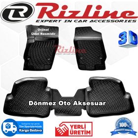 Rizline Skoda Fabia 2014 3d Havuzlu Paspas