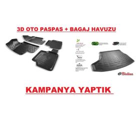 Rizline Skoda Kodiaq 3D Havuzlu Oto Paspas