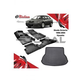 Rizline Skoda Octavia 1996-2004 Uyumlu Paspas ve Bagaj Havuzu Set
