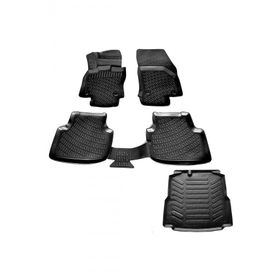 Rizline Skoda Octavia 3D Havuzlu 3D Bagaj Havuzu 2013-2020 Arası Oto Paspas