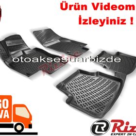 Rizline Skoda Octavia 3D Havuzlu Paspas