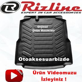 Rizline Skoda Octavia Siyah 2013 Sonrası 3d Bagaj Havuzu
