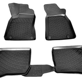 Rizline Skoda Super B 2003 - 2008 Arası Siyah 3D Havuzlu Paspas