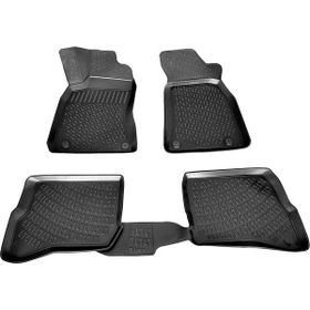 Rizline Skoda Super B 2003 - 2008 Arası Siyah 3D Havuzlu Paspas