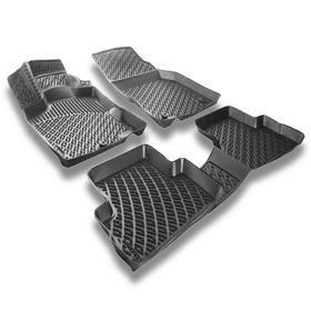 Rizline Skoda Süper B 2008-2014 Siyah 3D Havuzlu Paspas