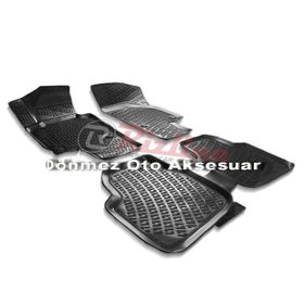 Rizline Skoda Süper B 2008-2015siyah 3D Havuzlu Paspas