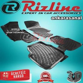 Rizline Skoda Süper B 2008-2015siyah 3D Havuzlu Paspas