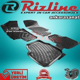 Rizline Skoda Süper B 2008-2015siyah 3D Havuzlu Paspas
