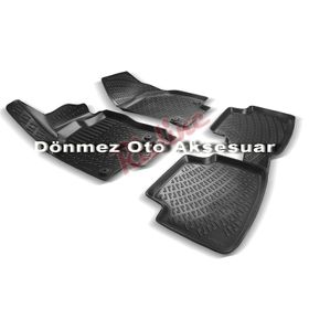 Rizline Skoda Süper B 2015 2019 Siyah 3D Havuzlu Paspas