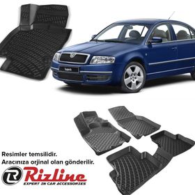 Rizline Skoda SuperB 2003-2008 3D Havuzlu Paspas