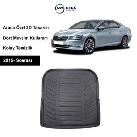Rizline Skoda SuperB 2015 Sonrası 3D Bagaj Havuzu