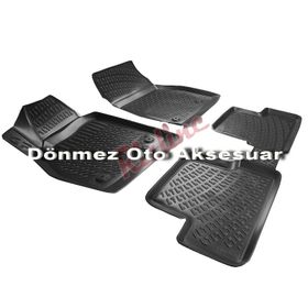 Rizline Skoda Yeti Siyah 3D Havuzlu Paspas