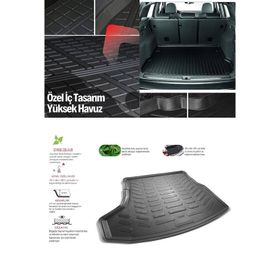 Rizline Smart Forfour Elektrikli 4 Kapı 2014 Sonrası 3D Bagaj Havuzu