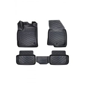 Rizline Stepway Comfort 2020 Sonrası Siyah Uyumlu 3D Havuzlu Paspas