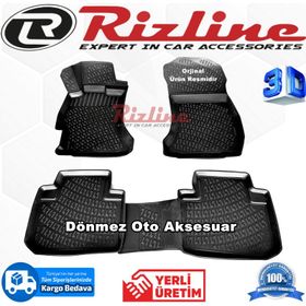 Rizline Subaru Forester 3D Havuzlu Paspas