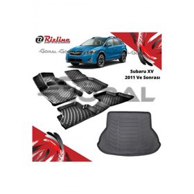 Rizline Subaru XV 2011 ve Sonrası Paspas ve Bagaj Havuzu Set