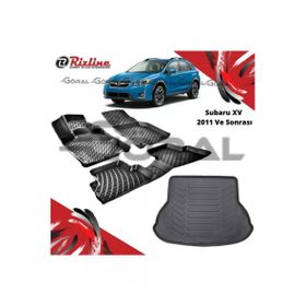 Rizline Subaru XV 2011 ve Sonrası Paspas ve Bagaj Havuzu Set
