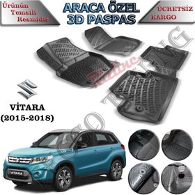 Rizline Suziki Vitara 2015-2018 3D Havuzlu Paspas