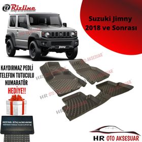 Rizline Suzuki Jimny 2018 Sonrası 3d Oto Paspas