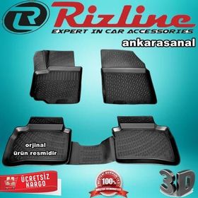 Rizline Suzuki Swift 2010 2017 Siyah 3D Havuzlu Paspas