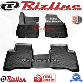 Rizline Suzuki Swift 2018 Sonrası Siyah 3D Havuzlu Paspas