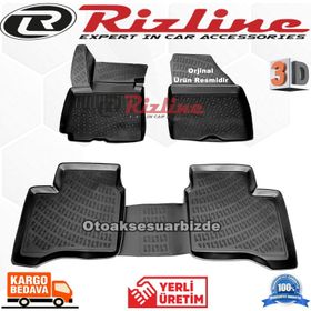 Rizline Suzuki Swift 2018 Sonrası Siyah 3D Havuzlu Paspas