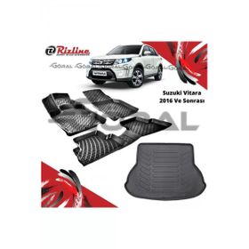 Rizline Suzuki Vitara 2016 ve Sonrası Paspas ve Bagaj Havuzu Set