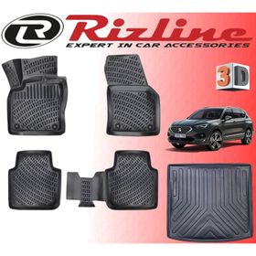 Rizline Tarraco 5 Koltuk 2018 Sonrası 3D Paspas Bagaj Havuzu