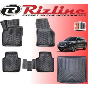 Rizline Tarraco 5 Koltuk 2018 Sonrası 3D Paspas Bagaj Havuzu