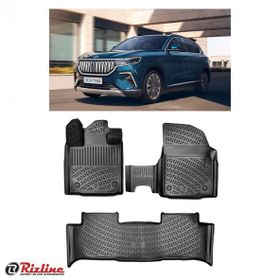 Rizline Togg T10x 2023 Sonrası İle Birebir Uyumlu Siyah 3D Havuzlu Paspas