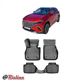 Rizline Togg T10x İle Uyumlu Siyah 3D Havuzlu Paspas