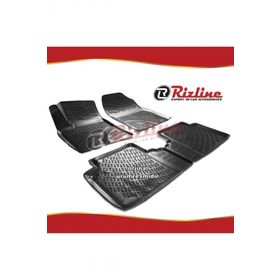 Rizline Toyota Avensis Siyah Sedan 2009-2016 Arası 4 Parça 3D Havuzlu Paspas
