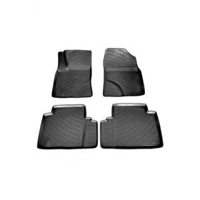 Rizline Toyota Avensis Siyah Sedan 2009-2016 Arası 4 Parça 3D Havuzlu Paspas
