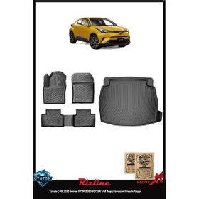 Rizline Toyota C-HR 2026 Hybrid Ses Sistemi Siyah Bagaj Havuzu + Havuzlu Paspas
