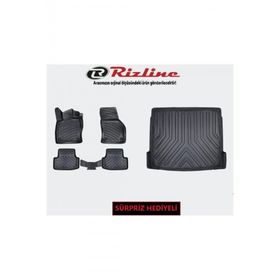 Rizline Toyota C-HR 3D Havuzlu Paspas+Bagaj Havuzu Set