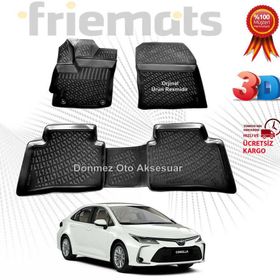 Rizline Toyota Corolla 2019 Sonrası 3d Havuzlu Paspas