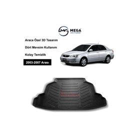 Rizline Toyota Corolla Sedan 2003-2007 3D Bagaj Havuzu