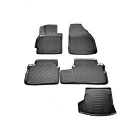 Rizline Toyota Corolla Sedan 3D Havuzlu 3D Bagaj Havuzu 2007-2012 Arası Oto Paspas