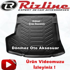Rizline Toyota Corolla Siyah Sedan 2007-2013 3d Bagaj Havuzu